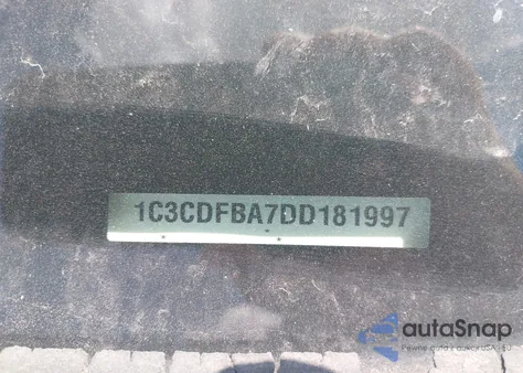 2013 Dodge Dart Sxt z USA, uszkodzony, nr VIN 1C3CDFBA7DD181997